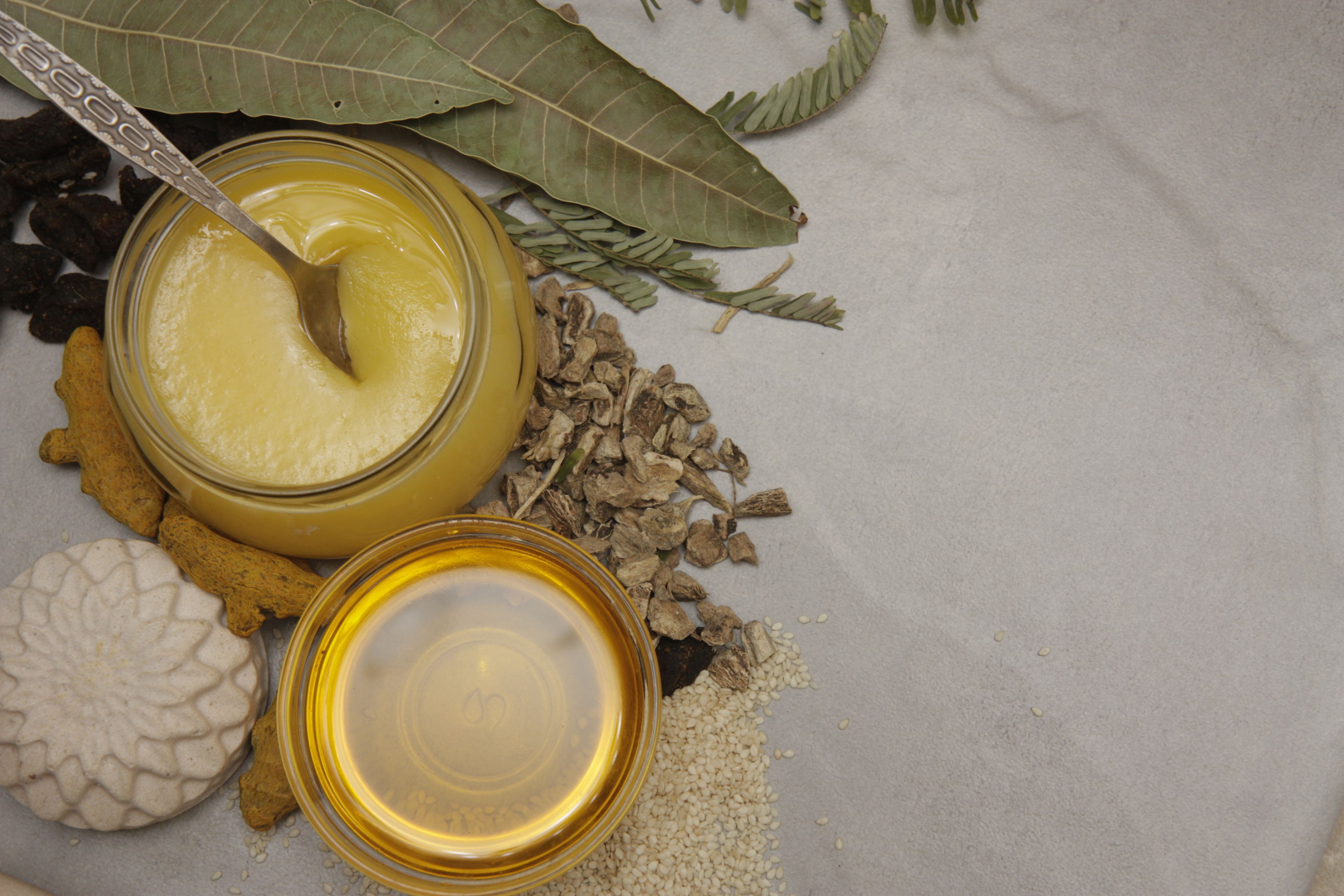 A jar of ghee